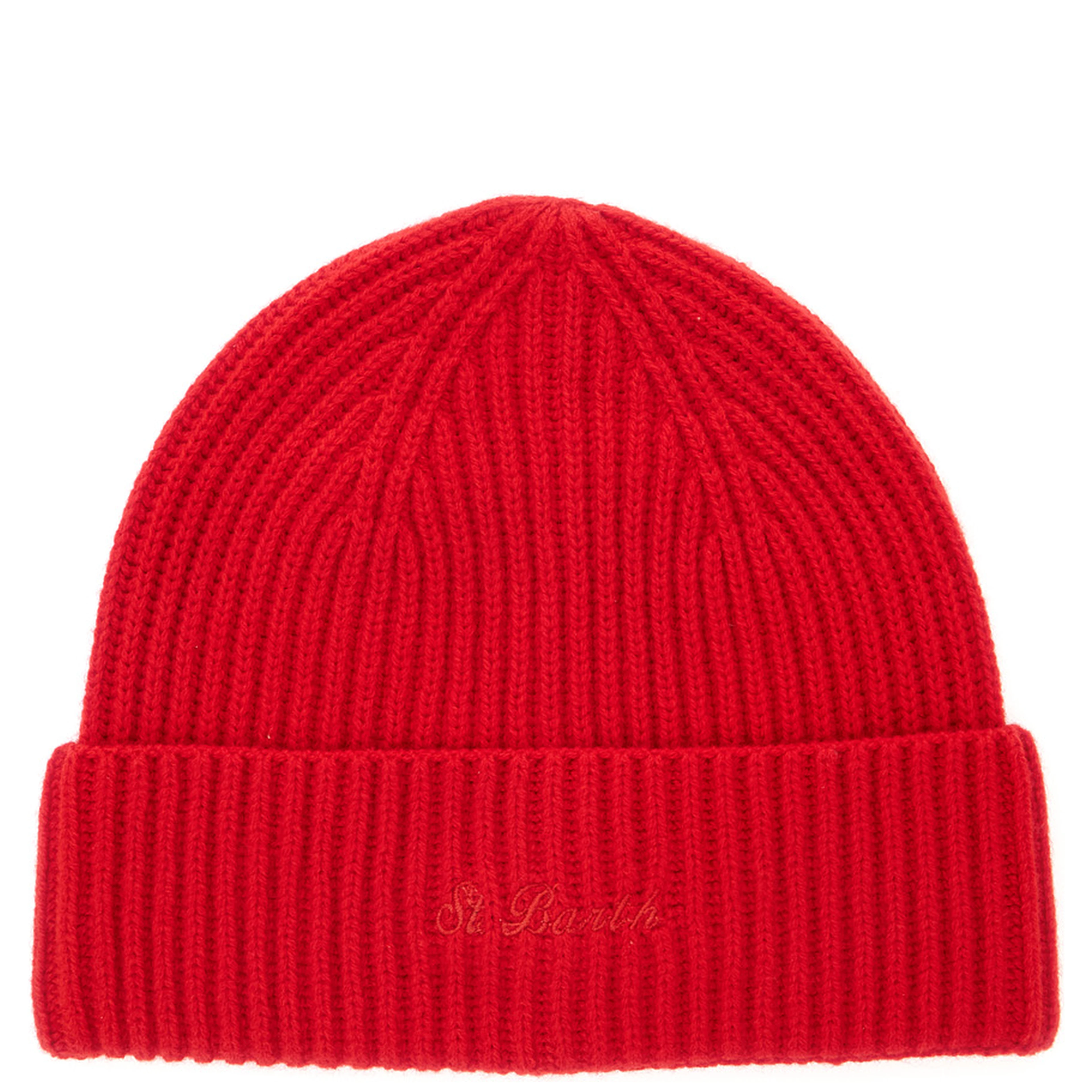 MOSS WOOL Hat with wool and red color for unisex