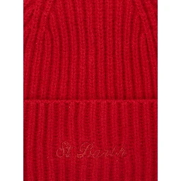 MOSS WOOL Hat with wool and red color for unisex