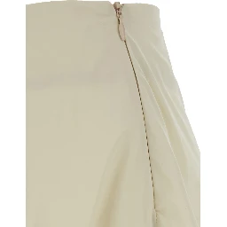 Womens white Tech Fabric skirt
