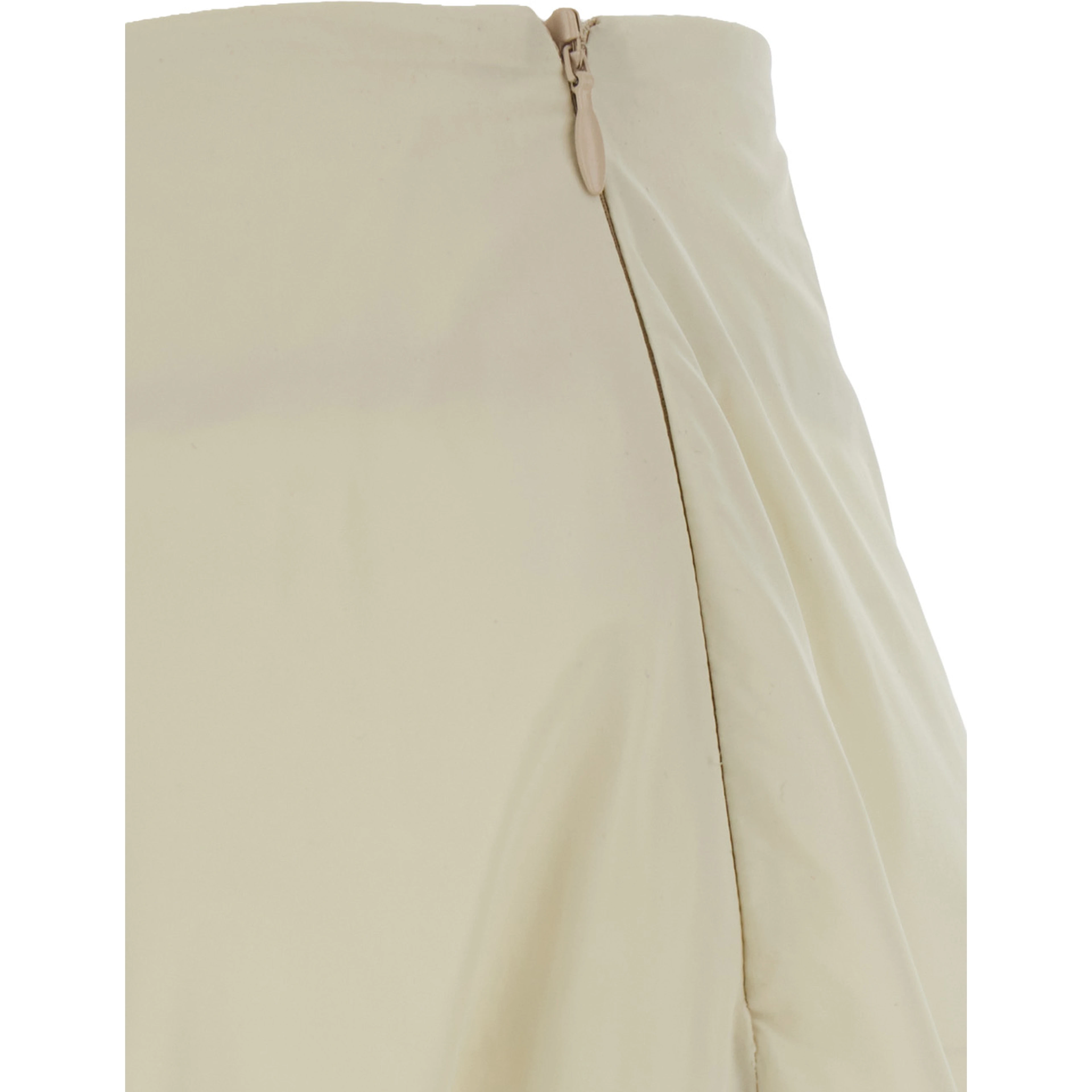 Womens white Tech Fabric skirt