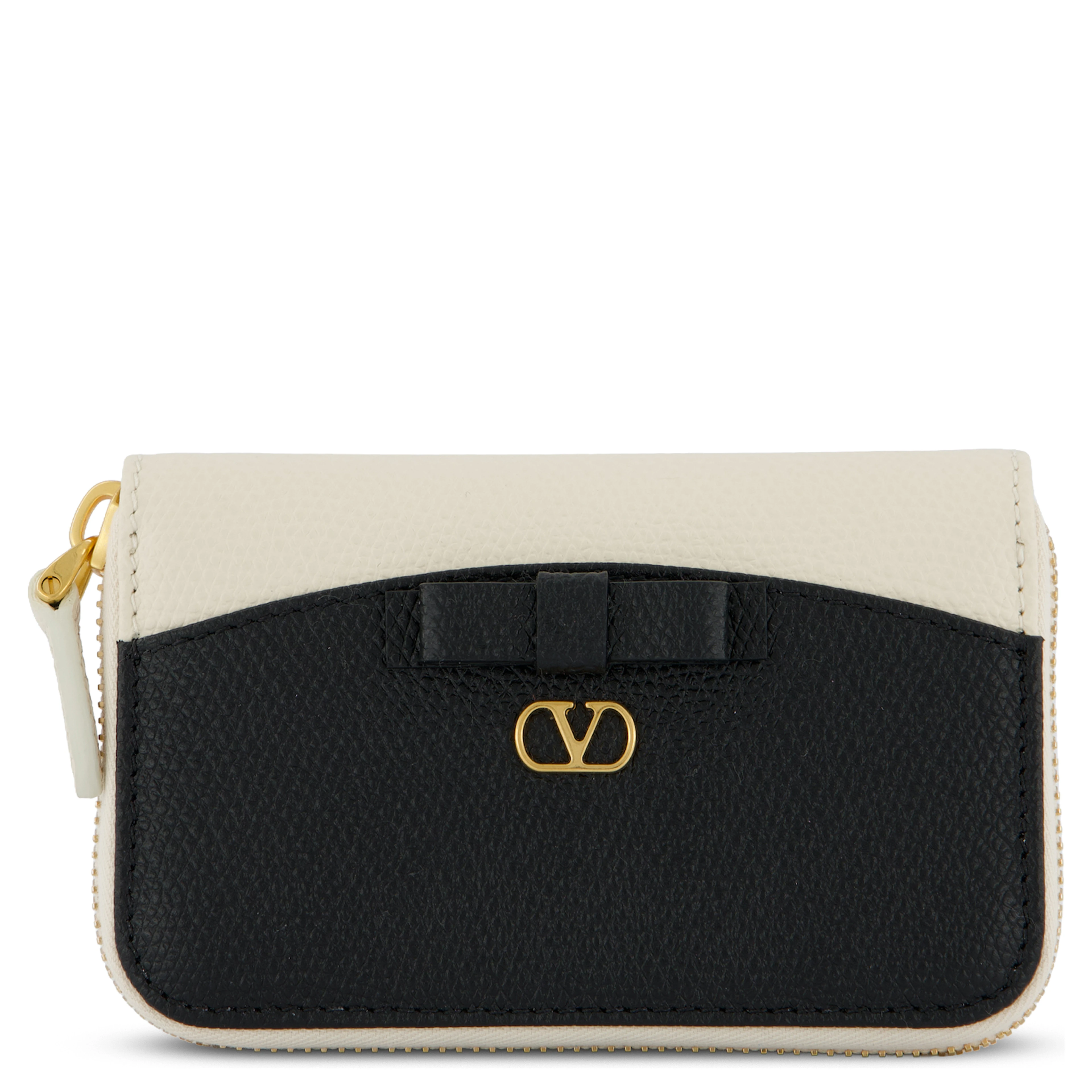 Valentino Garavani Wallets Black/white