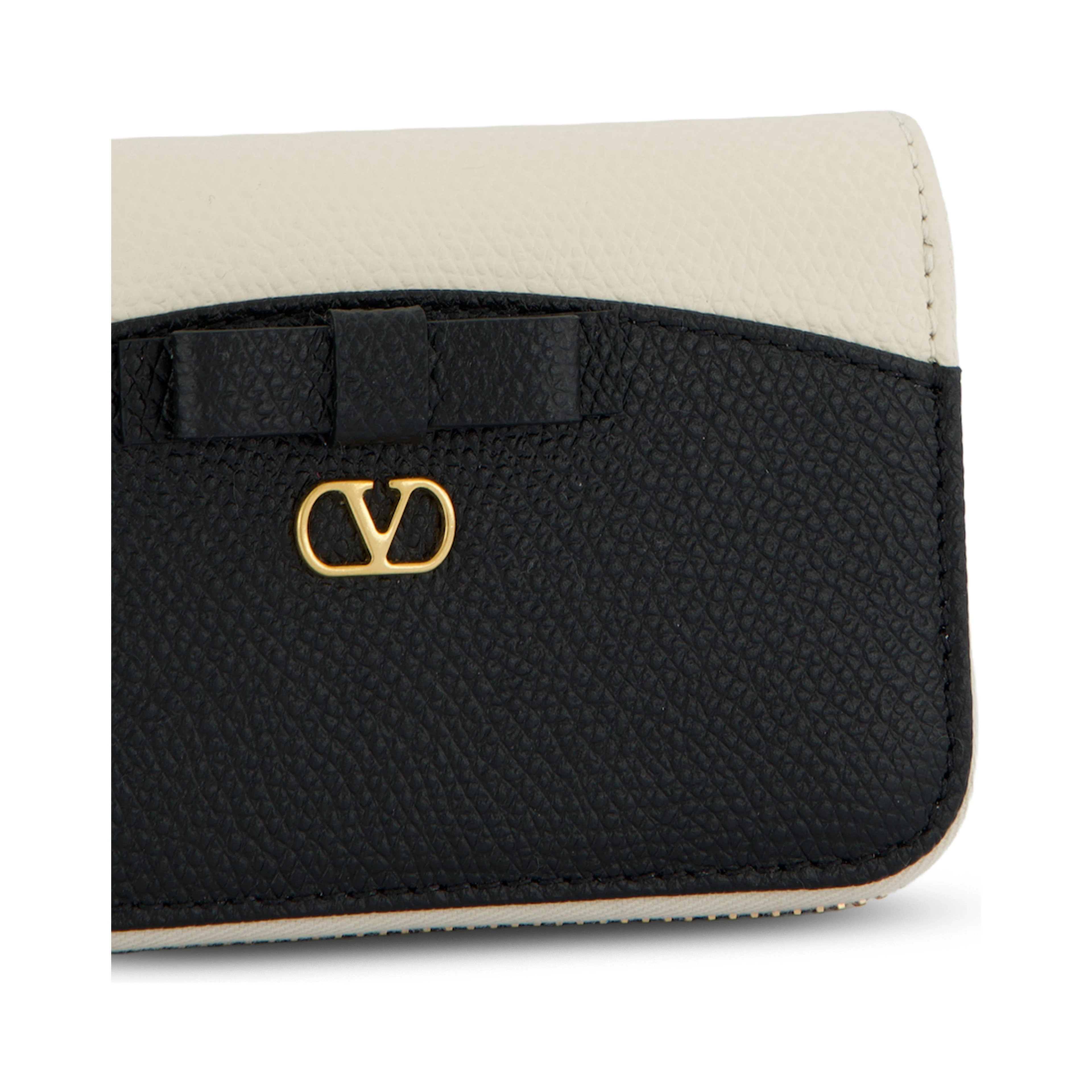 Valentino Garavani Wallets Black/white