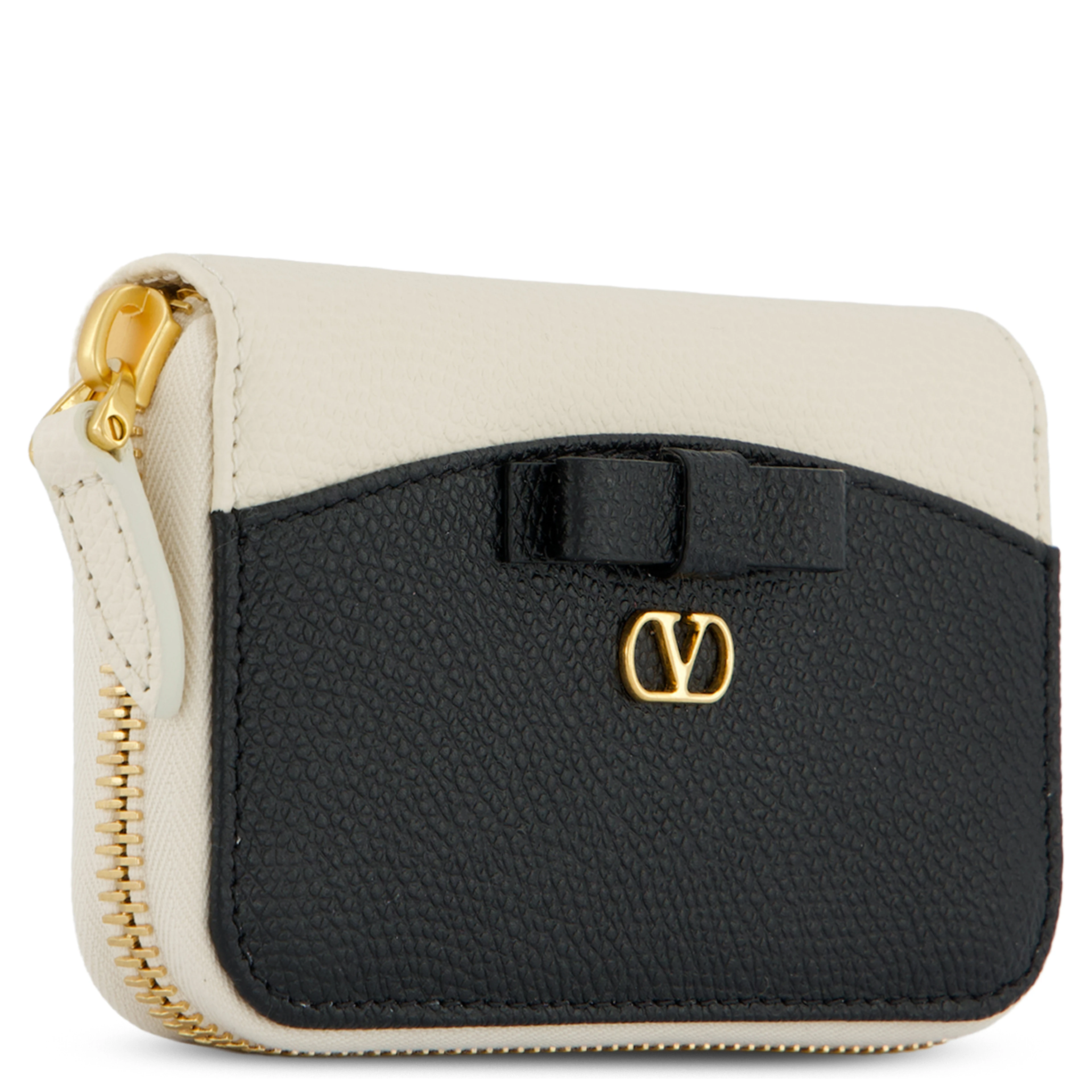 Valentino Garavani Wallets Black/white