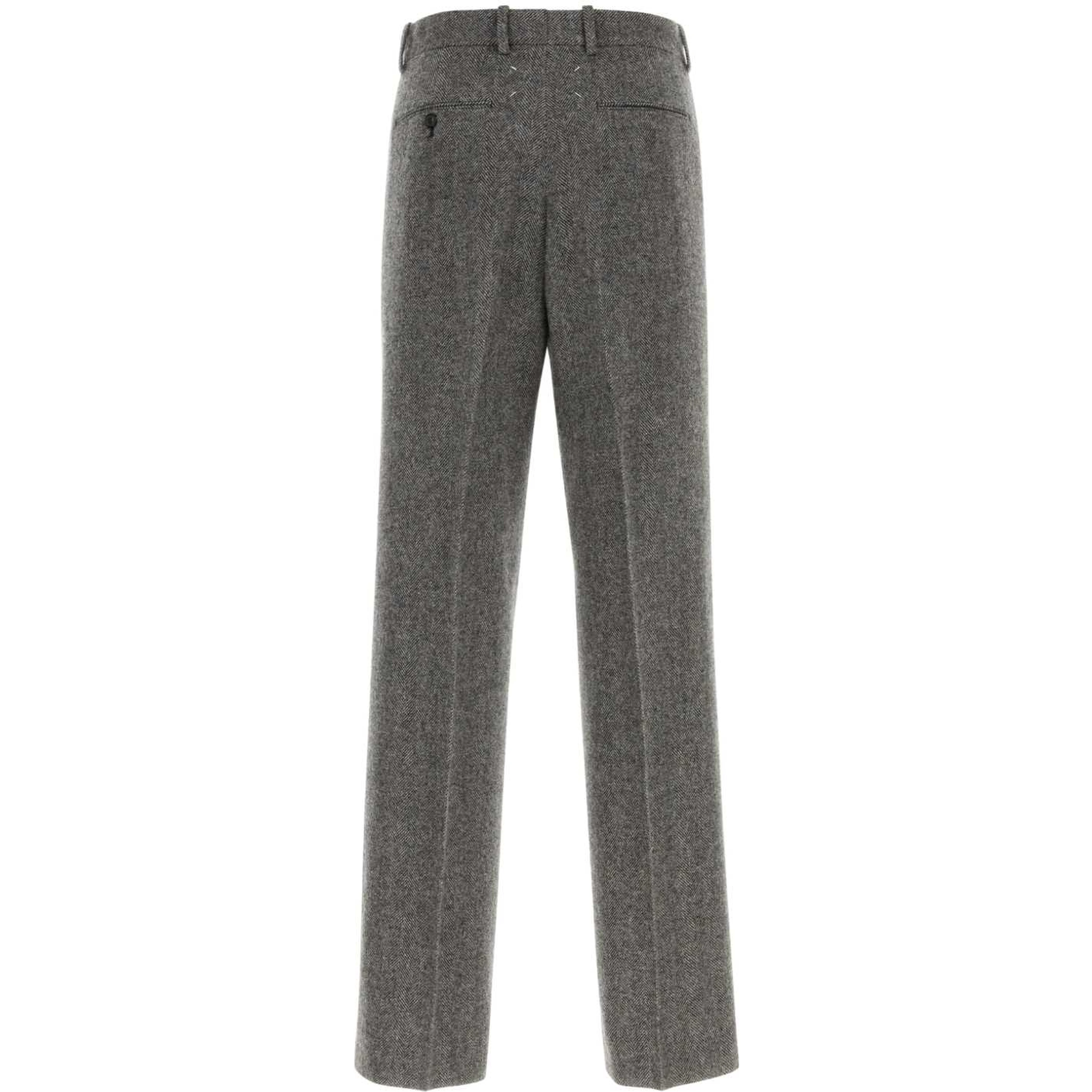 WOOL TAILORED TROUSERS