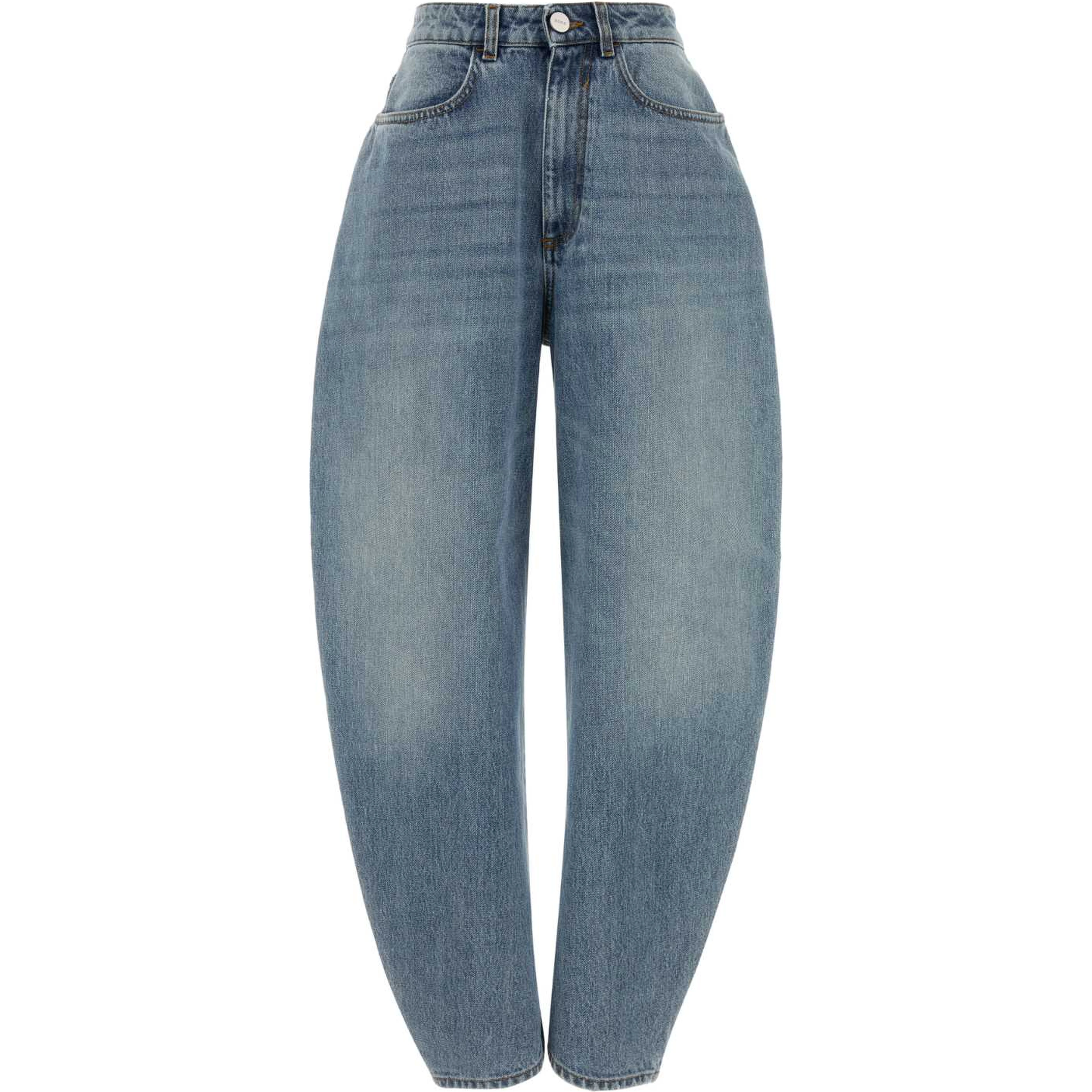 FRANSJE - SCULPTURAL DENIM TROUSERS