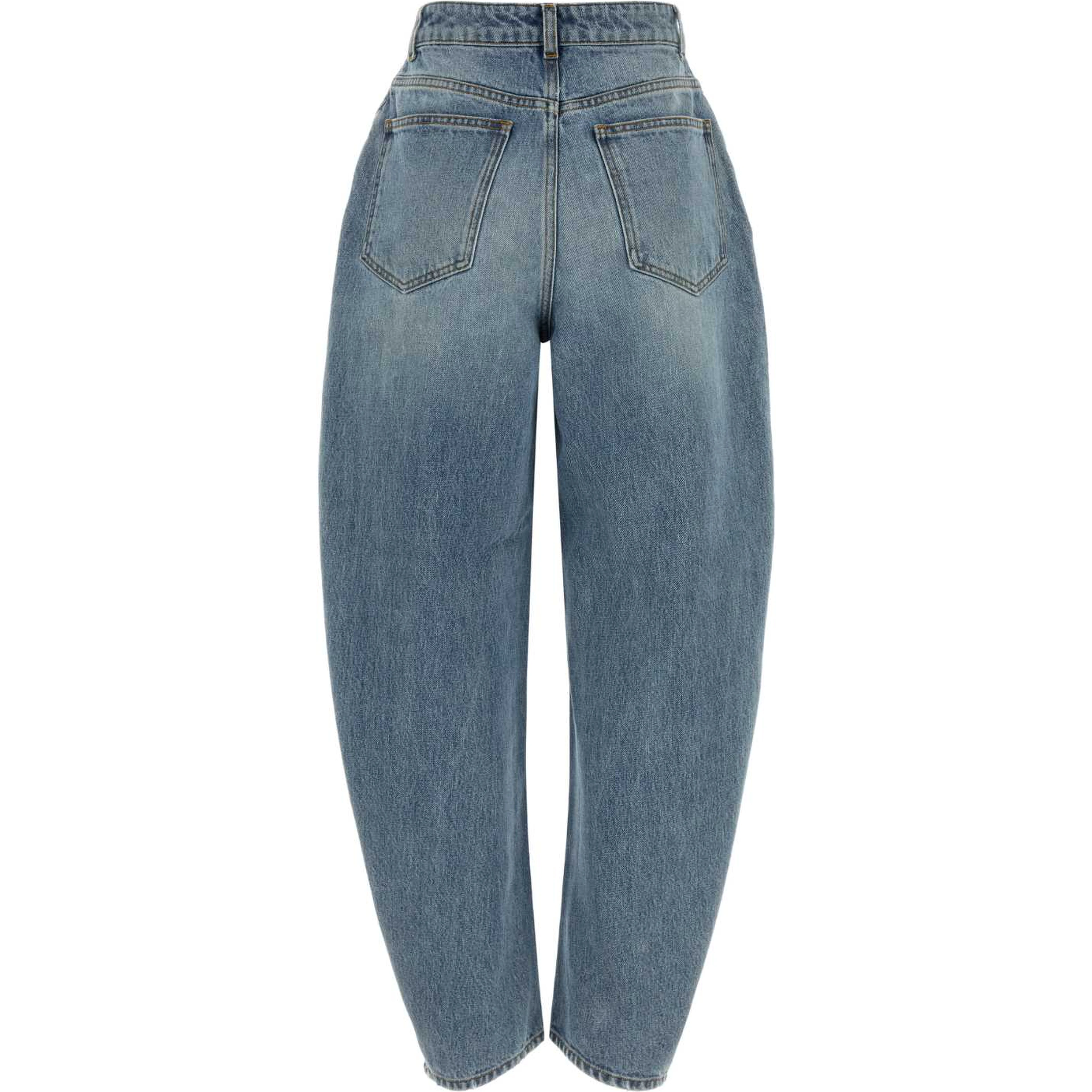 FRANSJE - SCULPTURAL DENIM TROUSERS