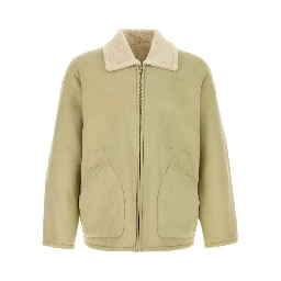 MERINO MOUTON ZIP BLOUSON