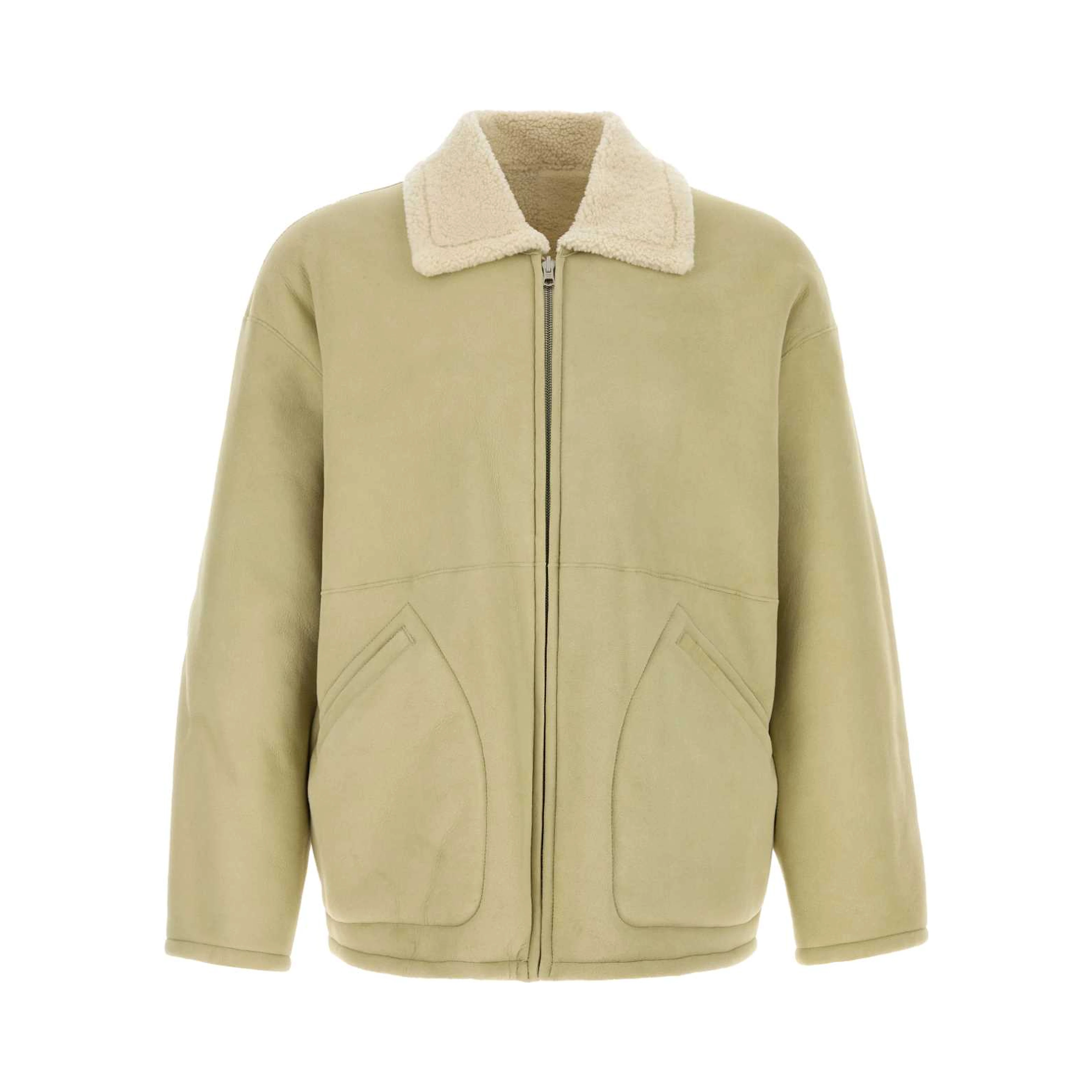 MERINO MOUTON ZIP BLOUSON
