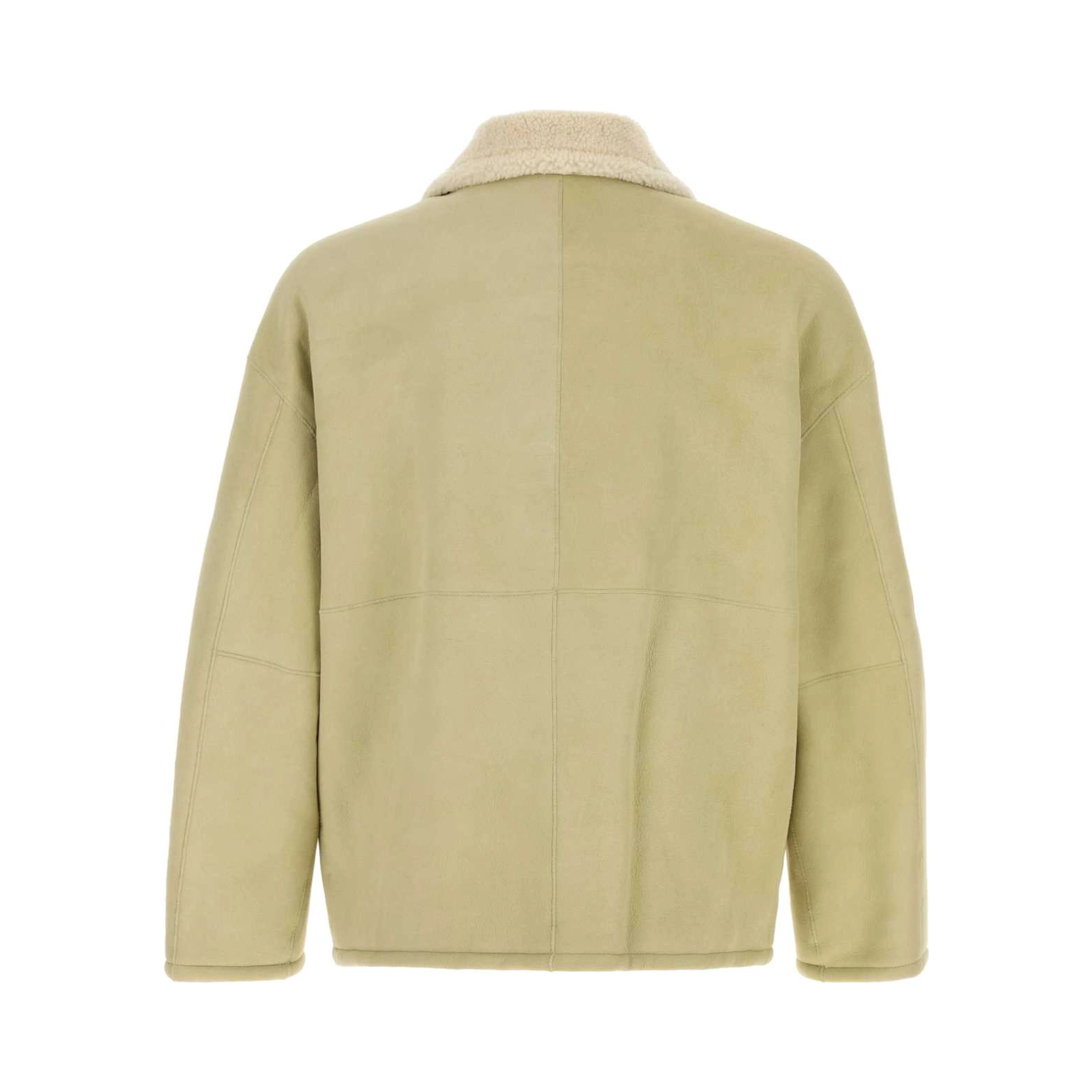 MERINO MOUTON ZIP BLOUSON