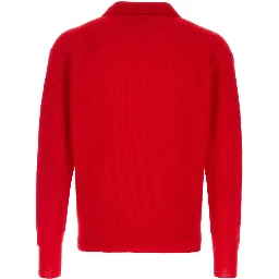 BABY SURI ALPACA SHEER KNIT SKIPPER POLO