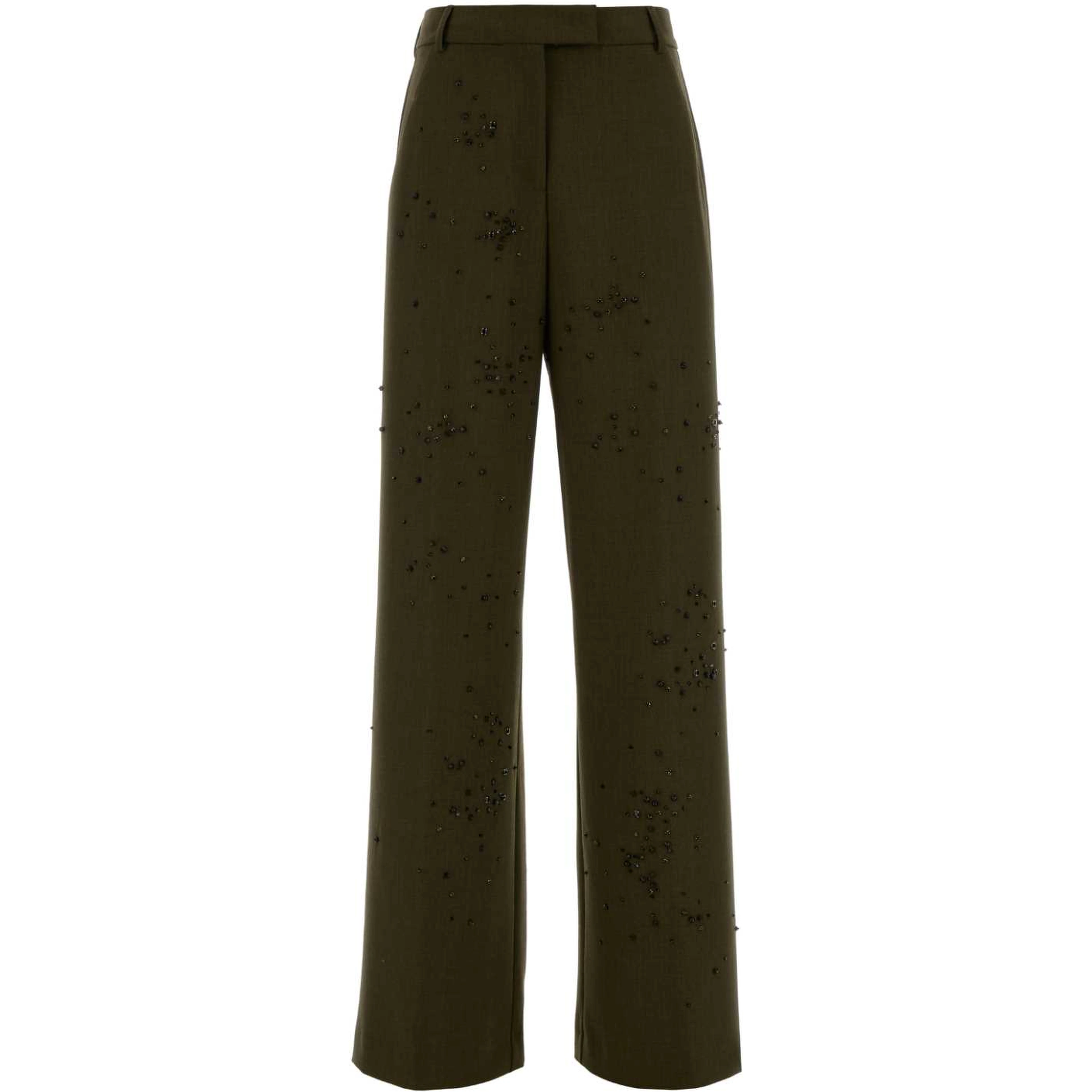 PANTALONE PALAZZO RICAMO