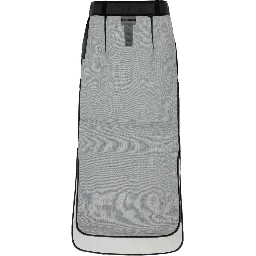 GONNA MIDI SILK ORGANZA
