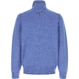 Half Zip Turtleneck In Cashmere