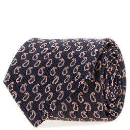 CRAV. STAND. 8X150 SILK MICRO PAISLEY JACQUARD