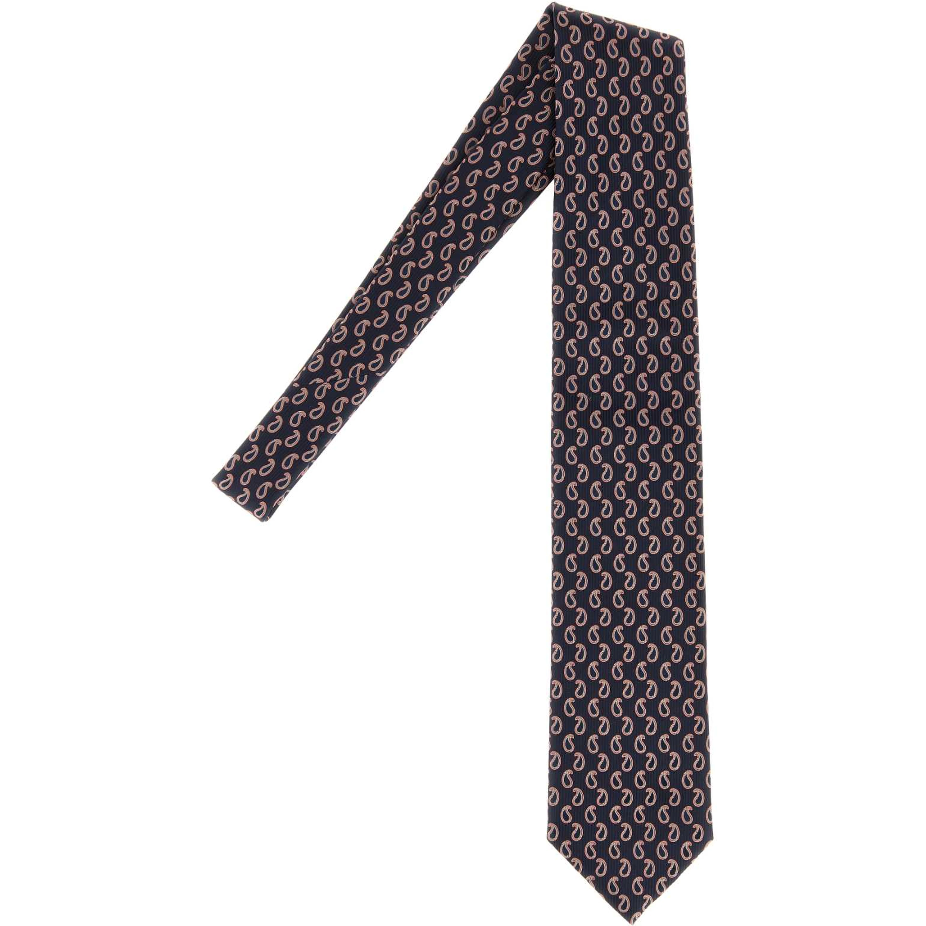 CRAV. STAND. 8X150 SILK MICRO PAISLEY JACQUARD