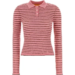 Smocked L/S Shrunken Polo
