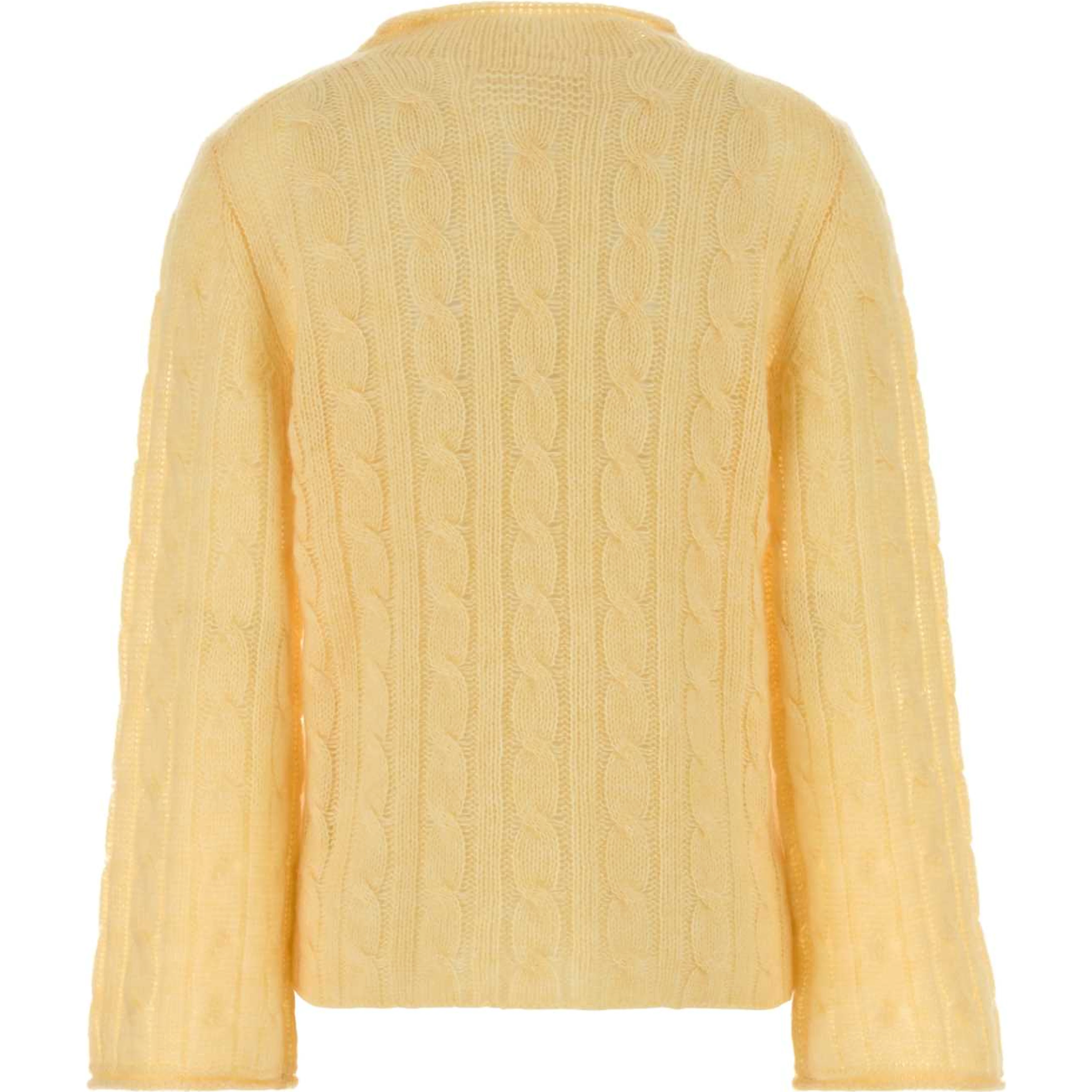Cable Mock Neck Top