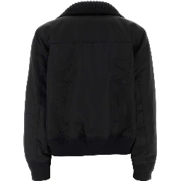 NYLON TWILL X WOOL MELTON BLOUSON