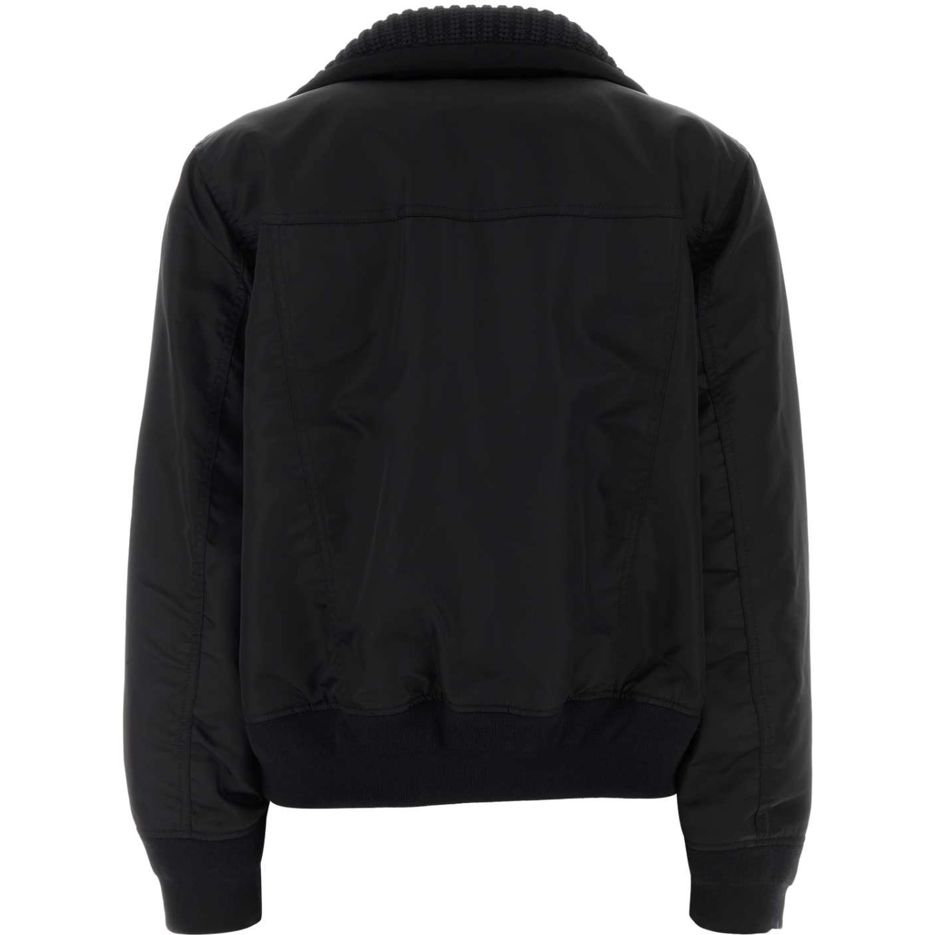 NYLON TWILL X WOOL MELTON BLOUSON