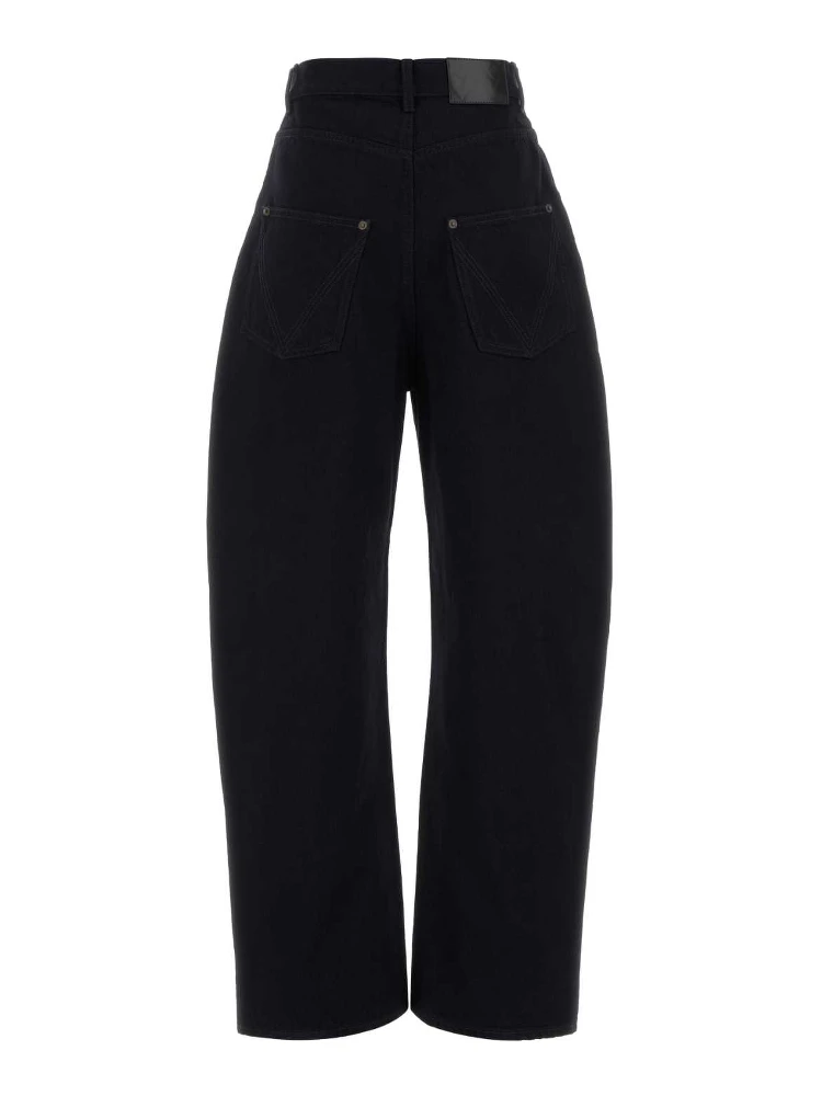 DENIM WIDE LEG DARK BLU BACK TAG alternative