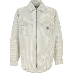 Mercer Shirt Jac 'Mercer' Hickory Stripe