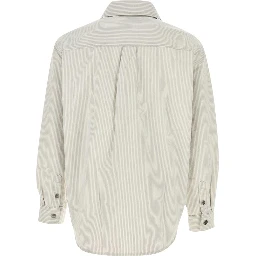 Mercer Shirt Jac 'Mercer' Hickory Stripe