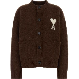 QUOTA-CREWNECKCARDIGANWITHAMIDECOEUR
