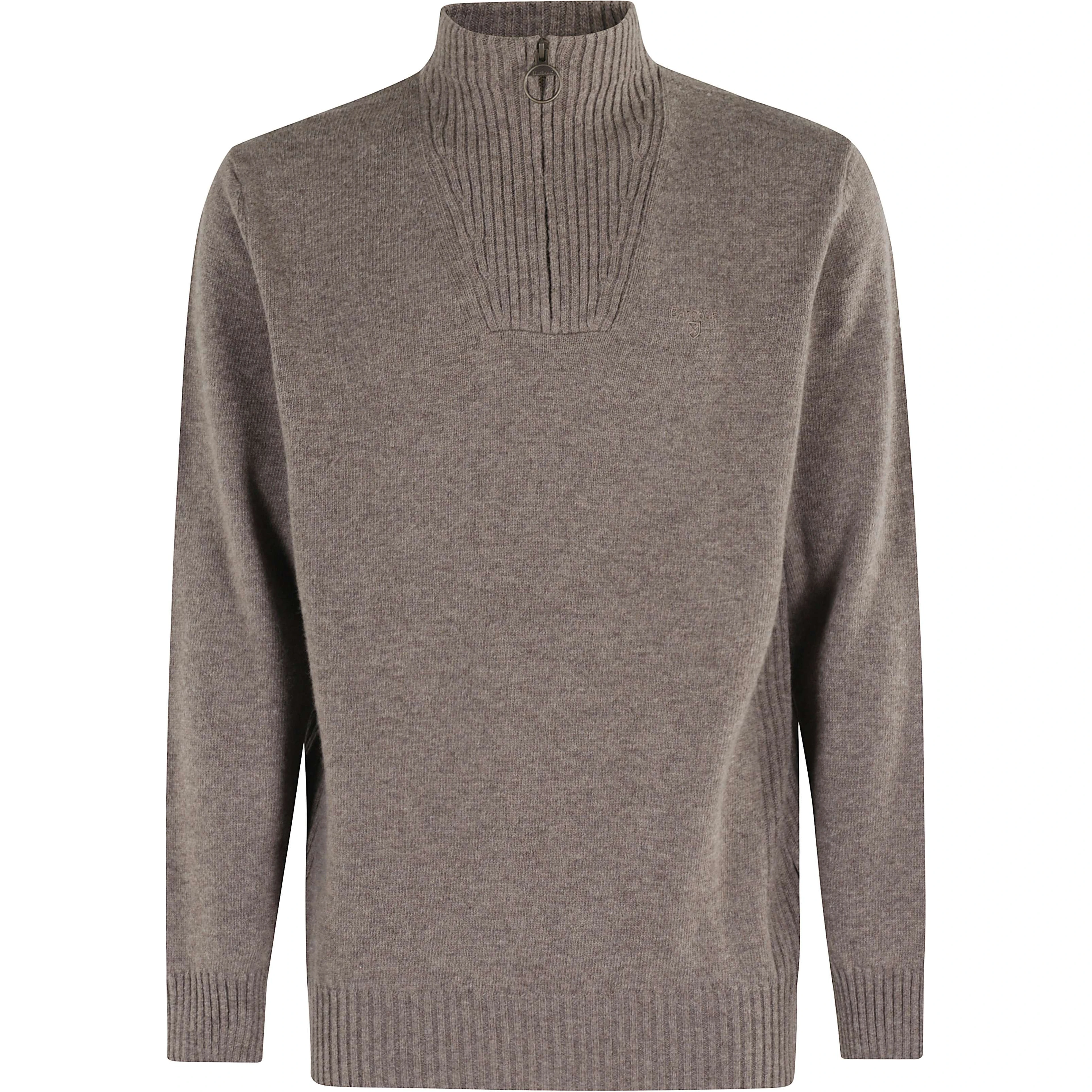 ESSENTIAL L WOOL HALF ZIP