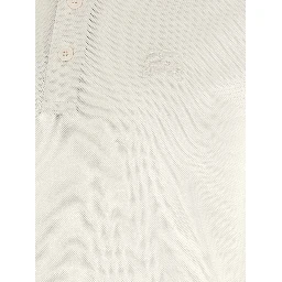 White Cotton Polo Shirt