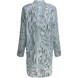 Striped chemisier dress