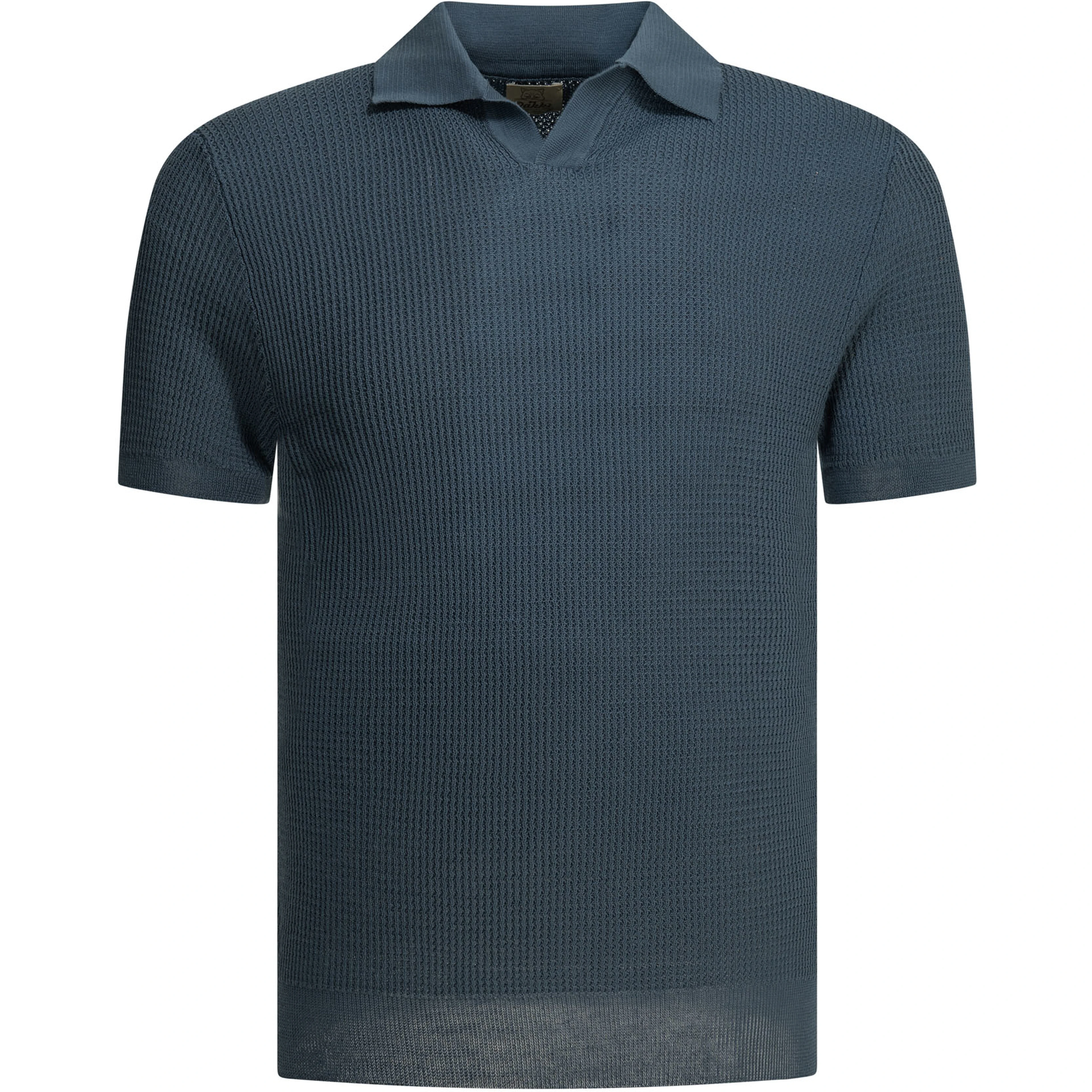 "Mercedes 300" buttonless polo shirt