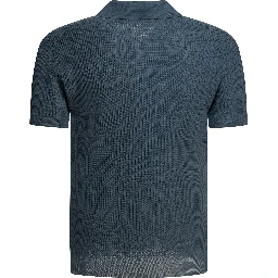 "Mercedes 300" buttonless polo shirt