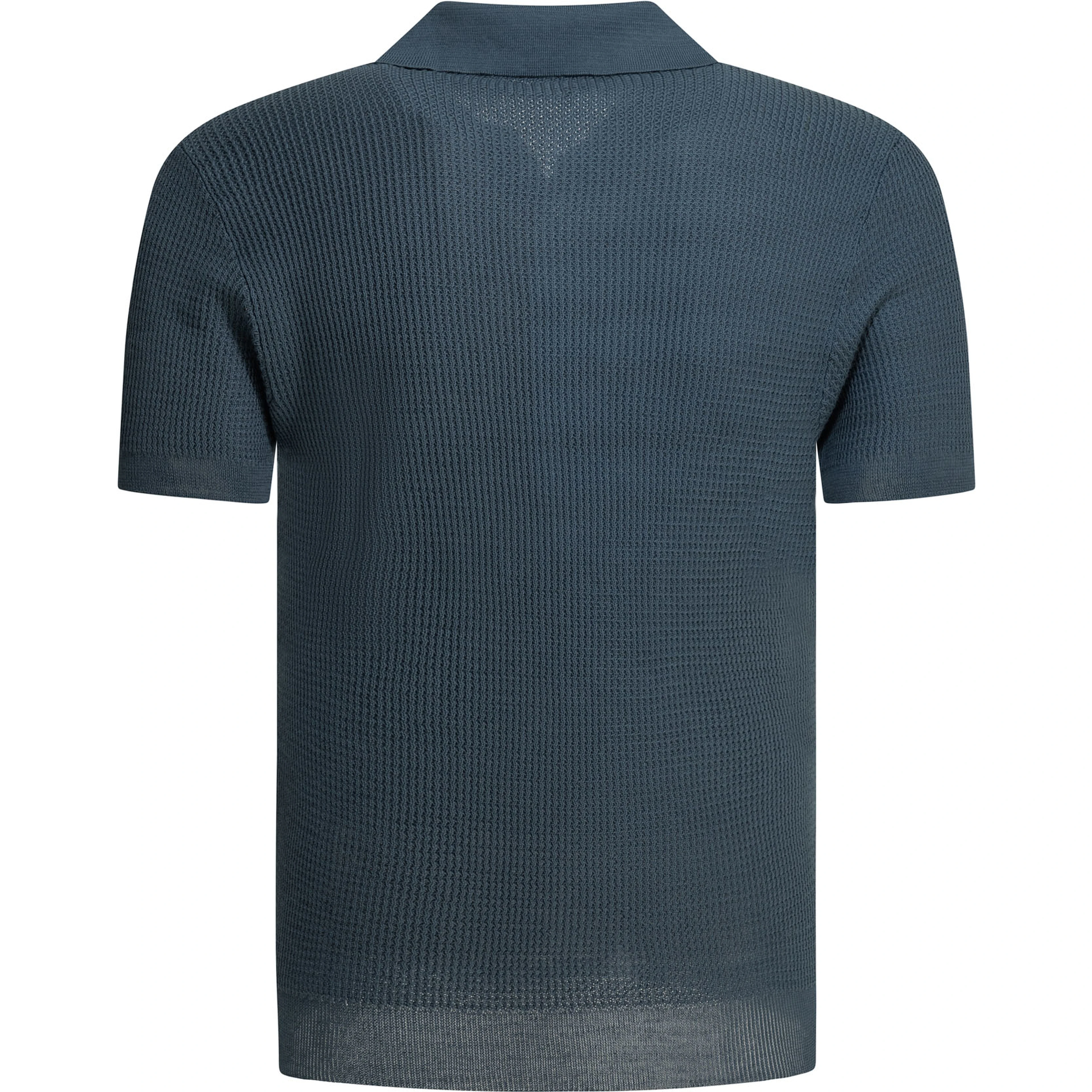 "Mercedes 300" buttonless polo shirt