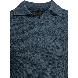 "Mercedes 300" buttonless polo shirt