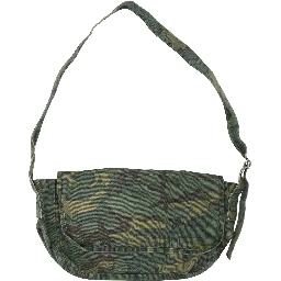 "Reversible News Paper Bag" Large Shoulder Bag