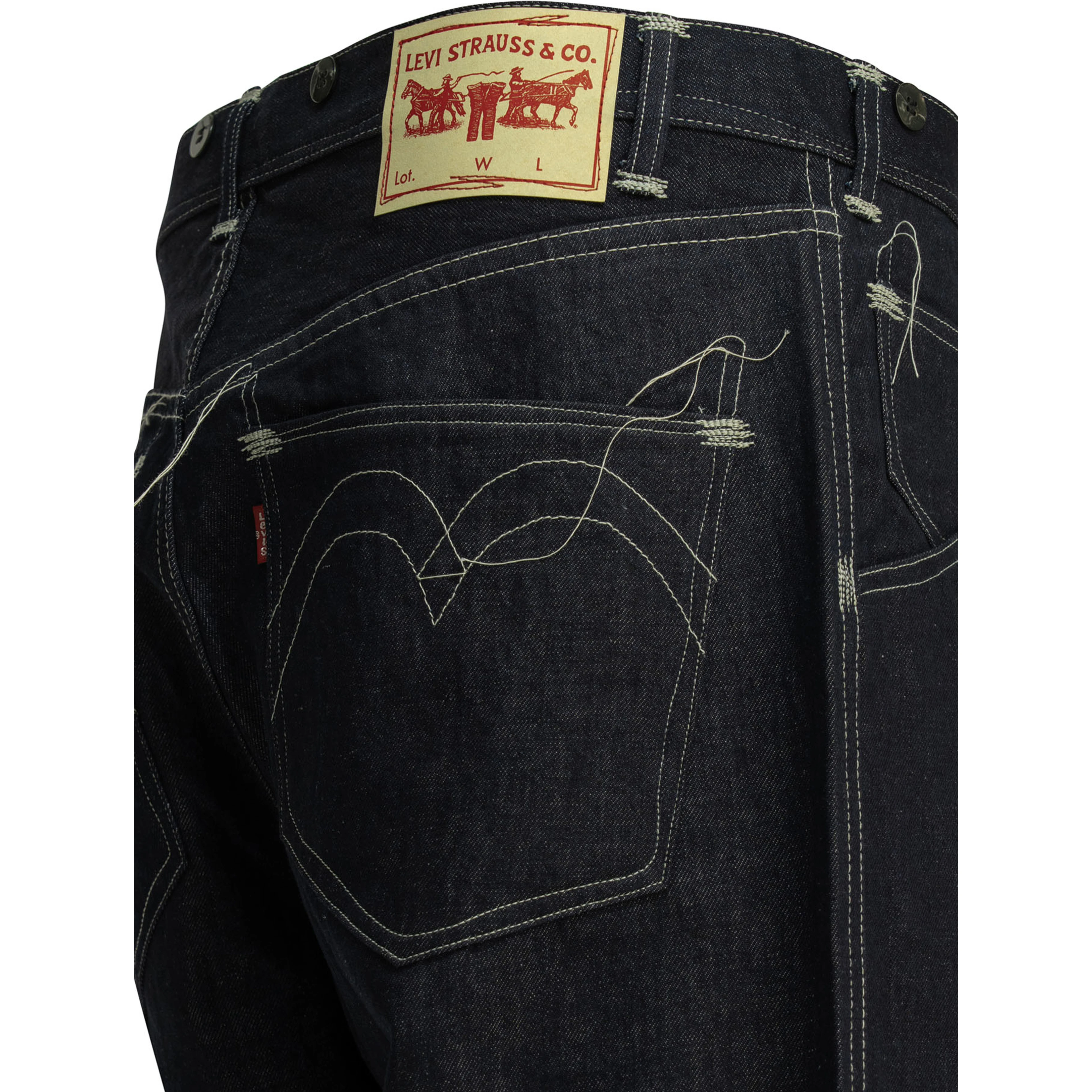 Junya Watanabe MAN x Levis® 5-Pocket Workwear Jeans Wide Leg Jeans