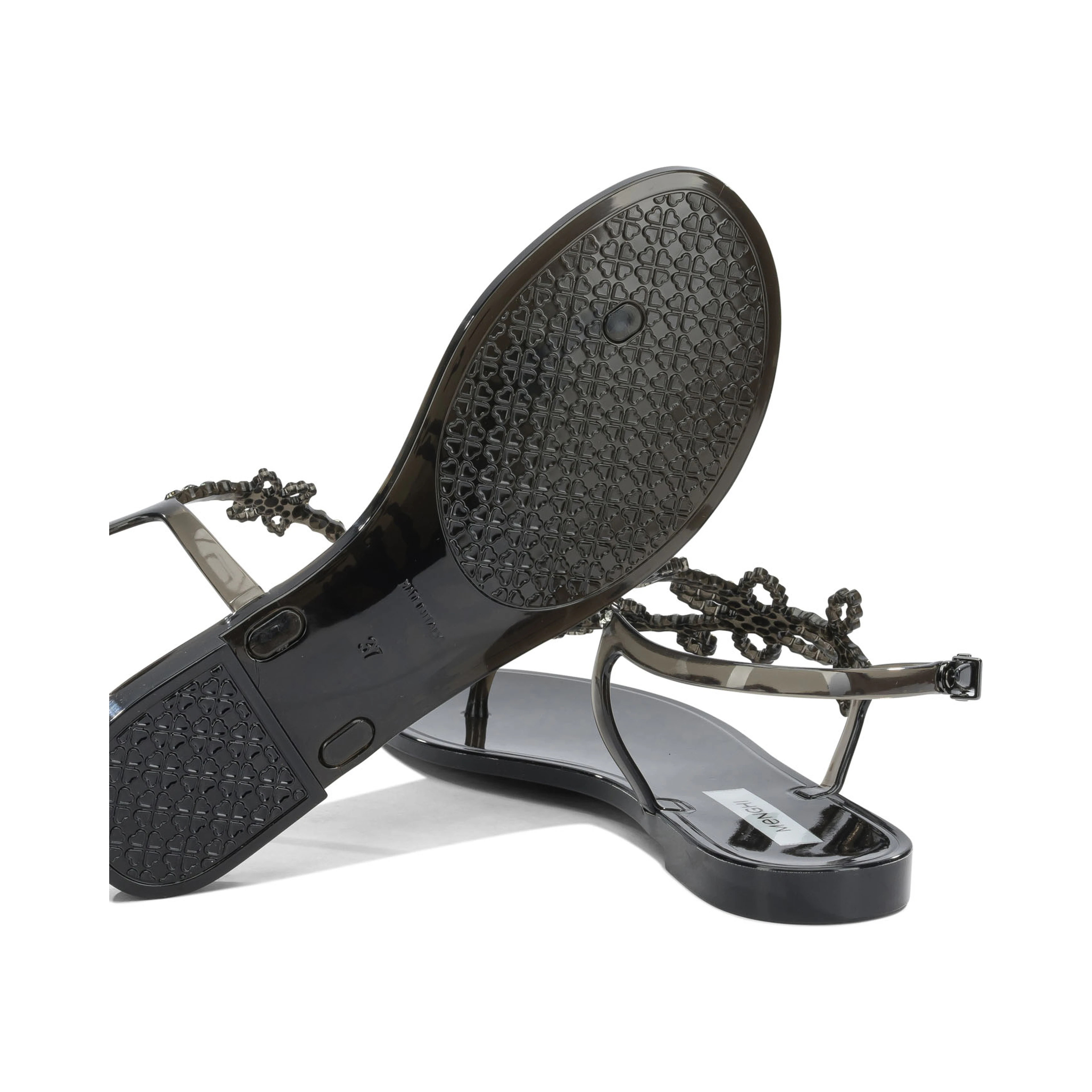 "Galatea Jelly" low sandals