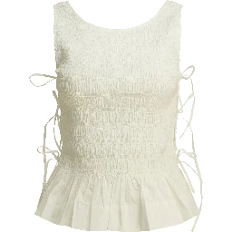 Casual pleated top