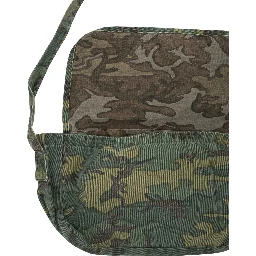 "Reversible News Paper Bag" Large Shoulder Bag