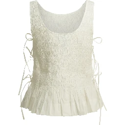 Casual pleated top