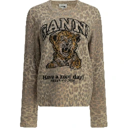 "Tiger" crewneck sweater