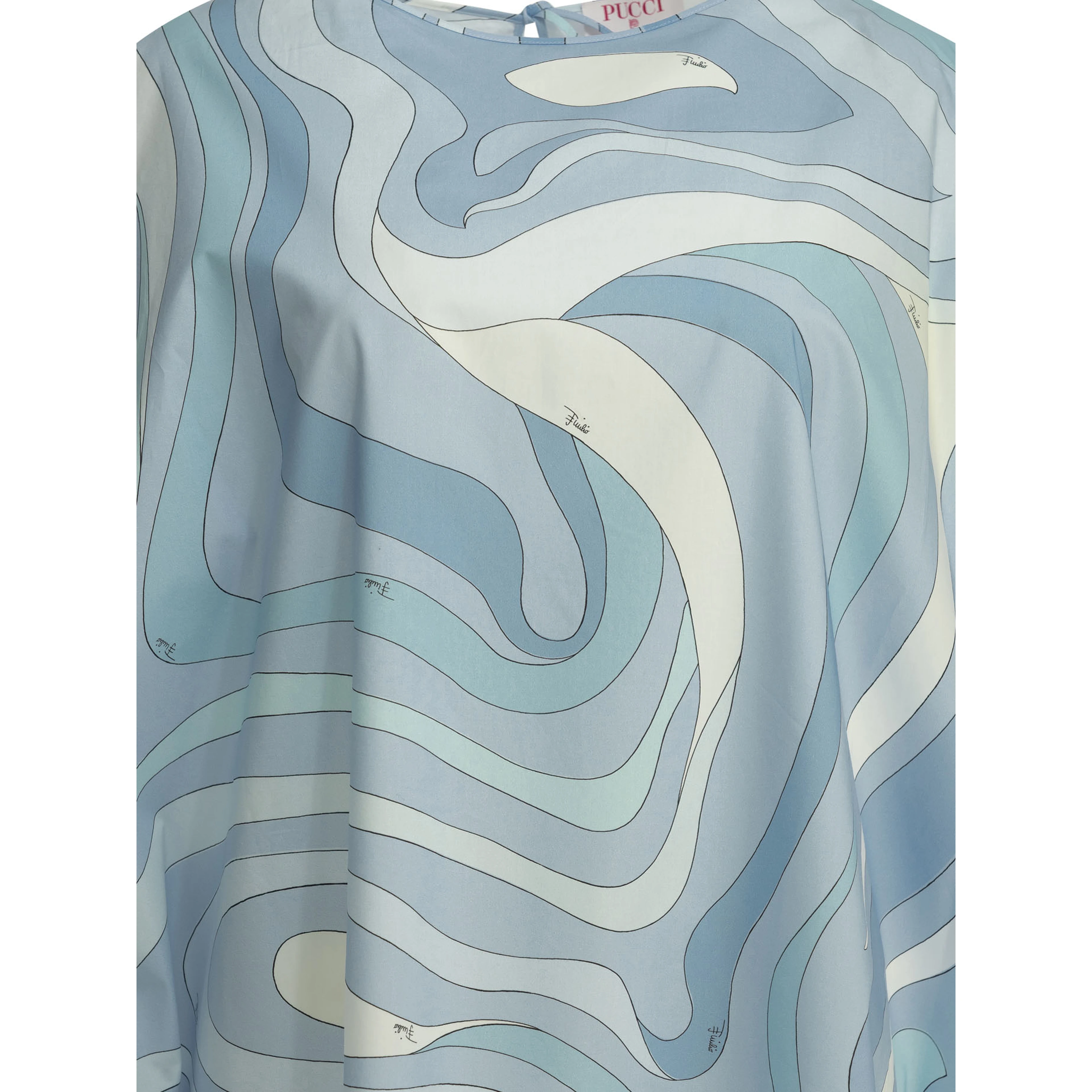 "Marmo" Short caftan dress