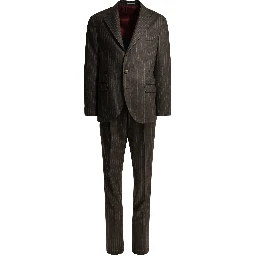 Formal pinstripe suit