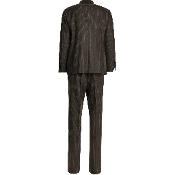 Formal pinstripe suit