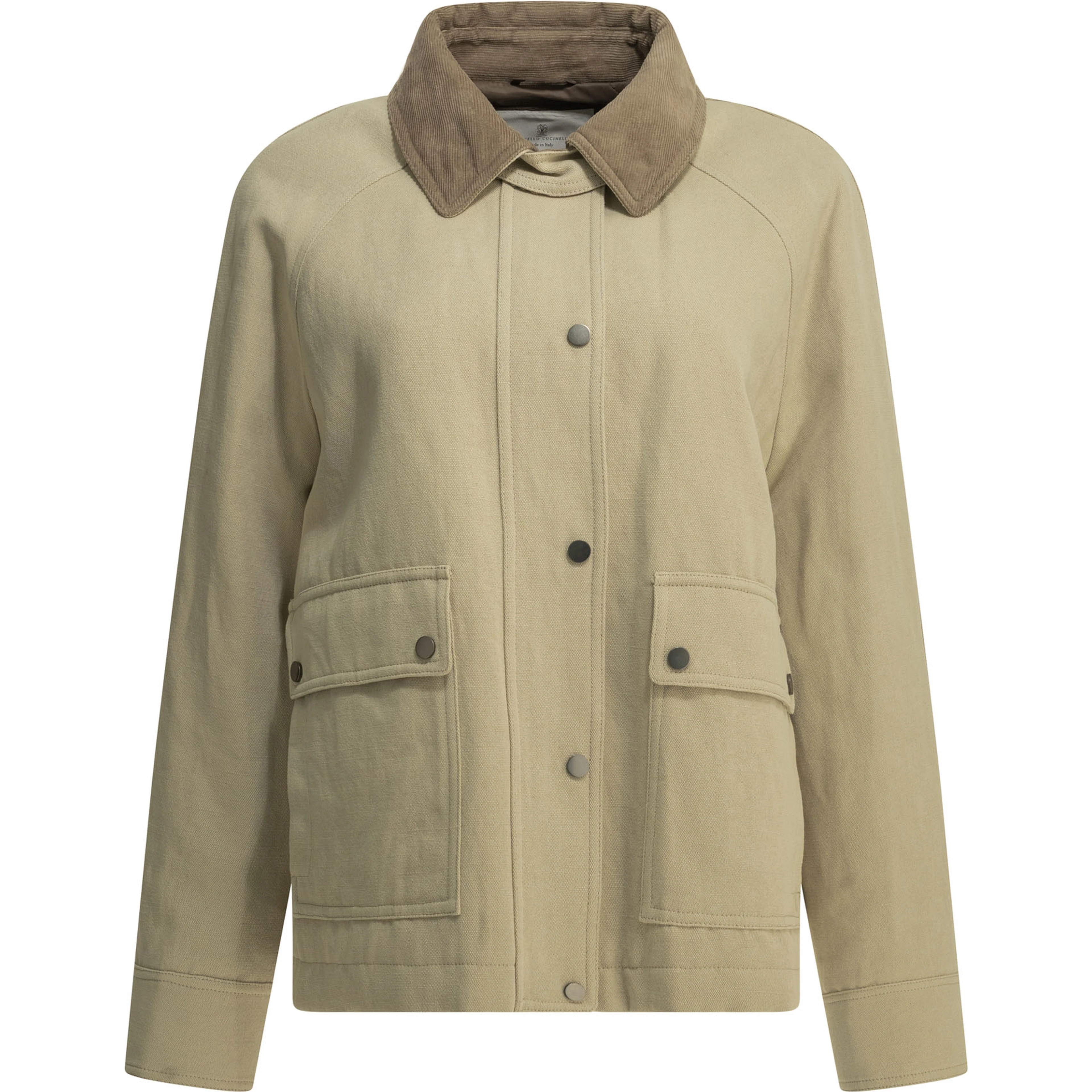Lightweight cotton and linen jacket