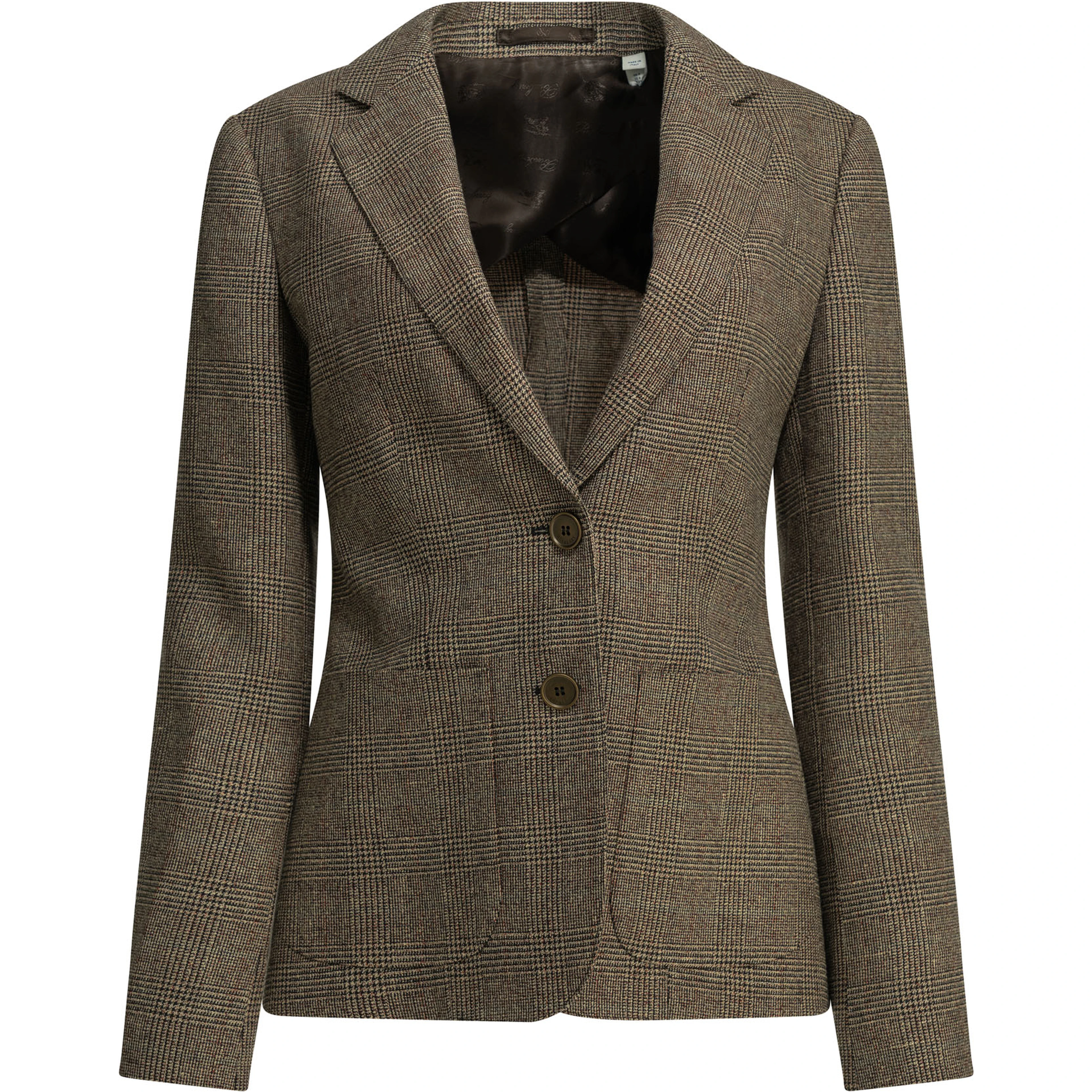 Wool-and-linen-blend blazer