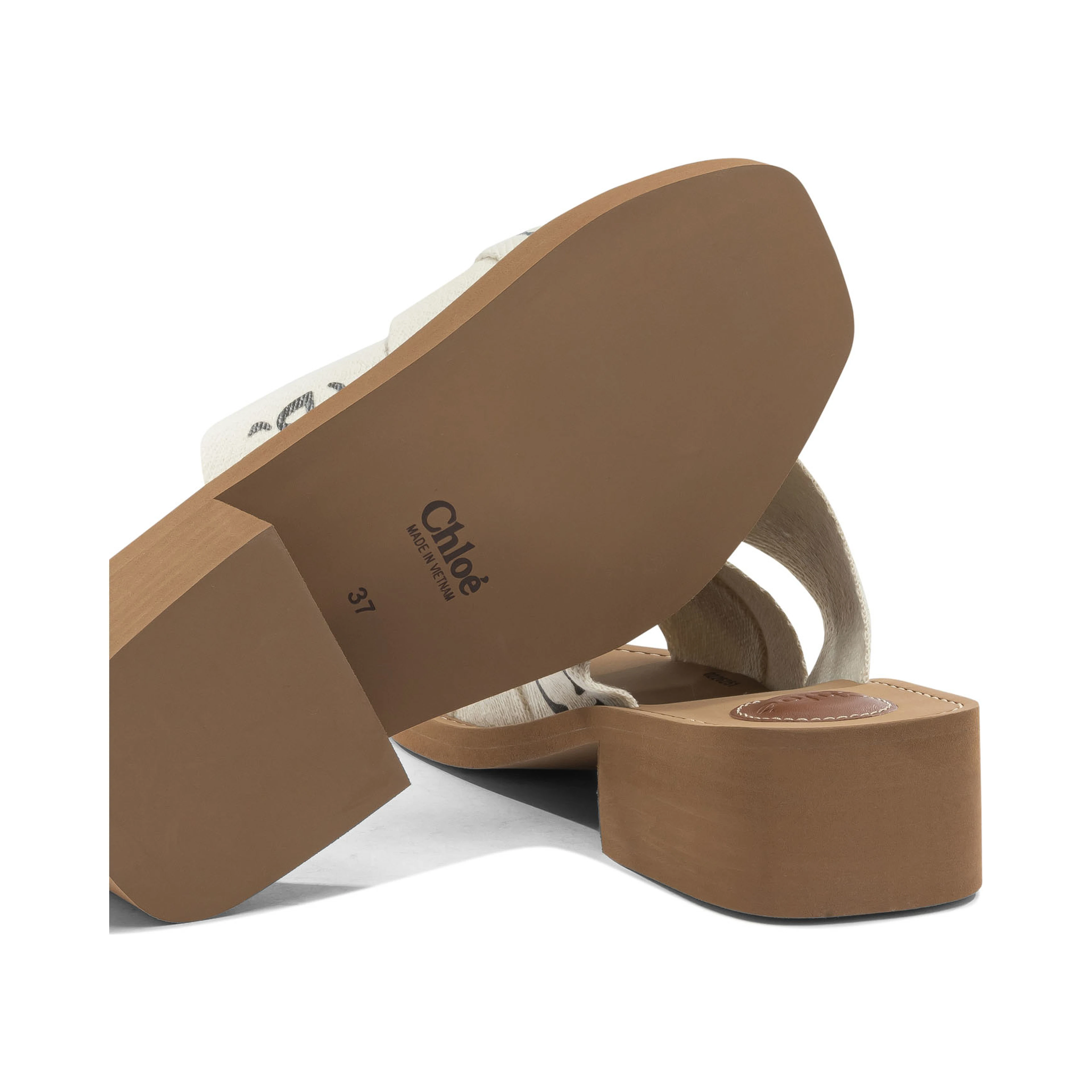 "Woody" heeled sandals