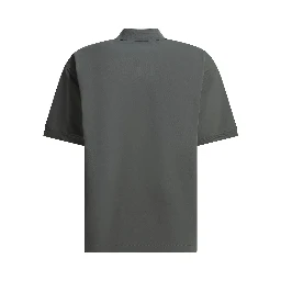 "Tech" Button-Down Polo Shirt