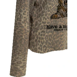 "Tiger" crewneck sweater