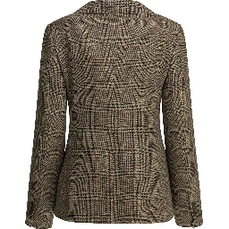 Wool-and-linen-blend blazer